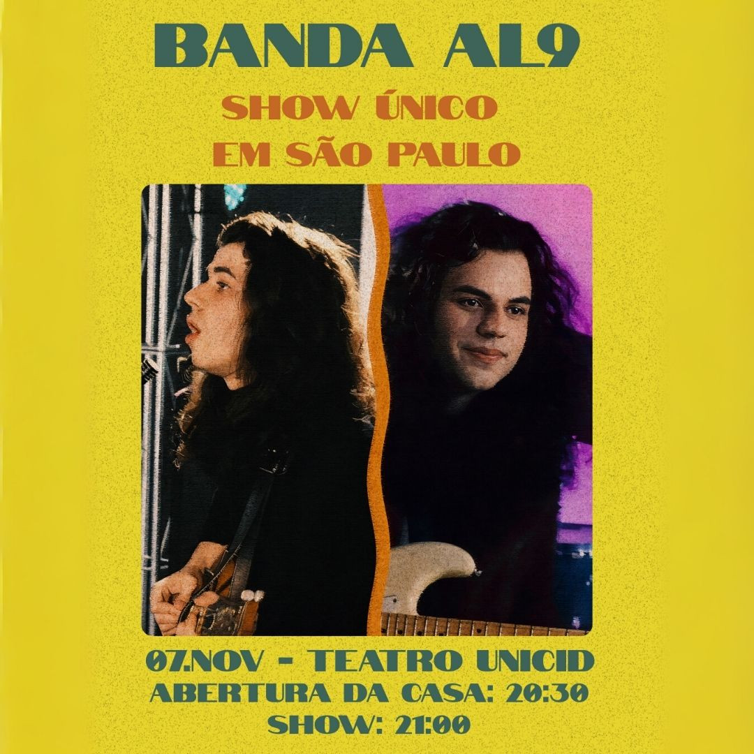 BANDA AL9 - SHOW ÚNICO EM SÃO PAULO