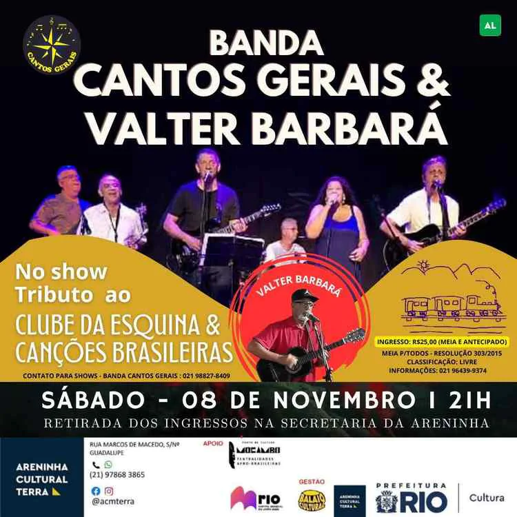 CANTOS GERAIS & Valter Barbará