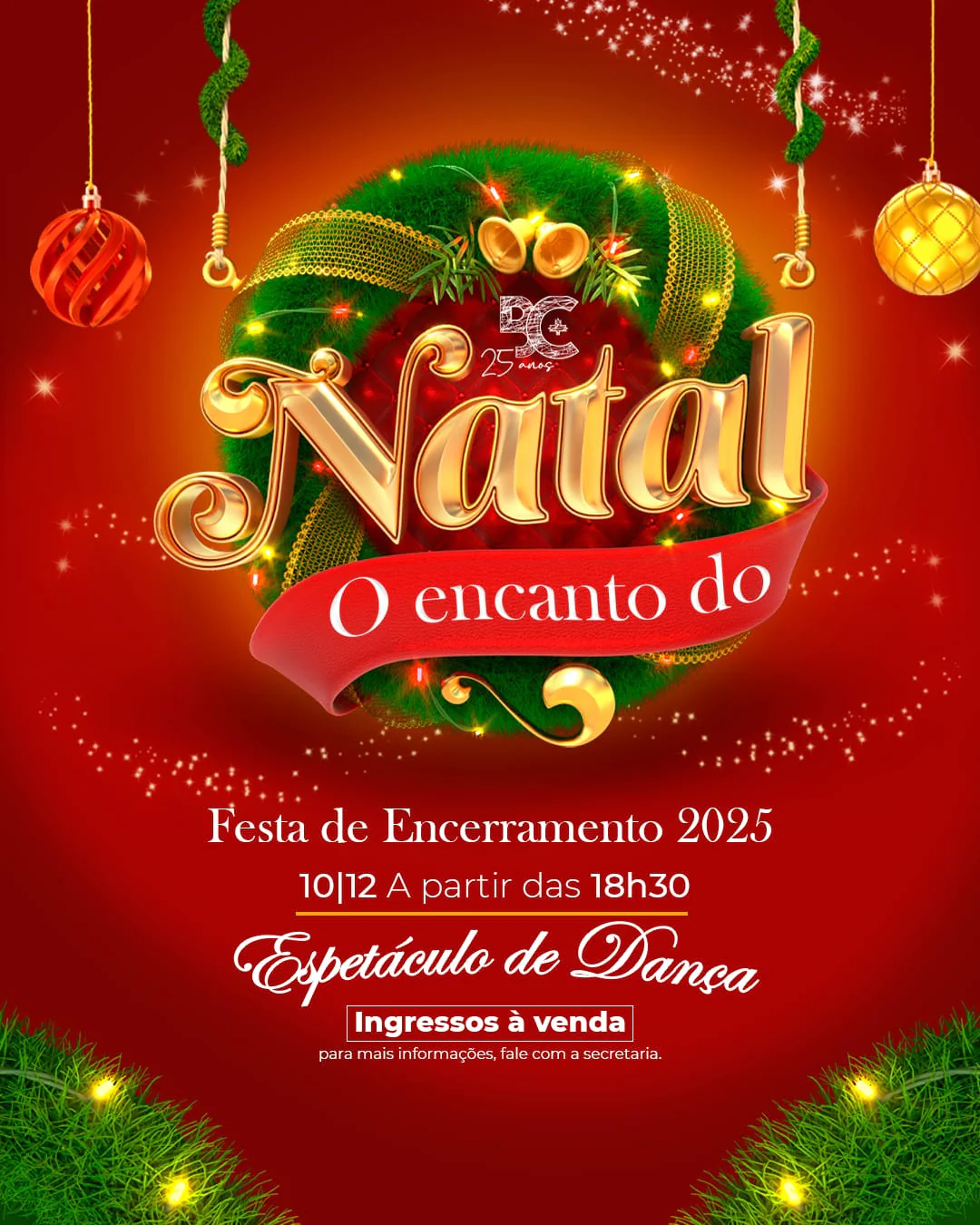 FESTA DE ENCERRAMENTO 2025 - BRASIL CANADÁ