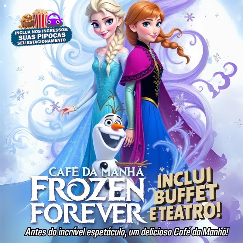 Café da Manhã Frozen Forever