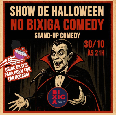 Show de Halloween no Bixiga Comedy 