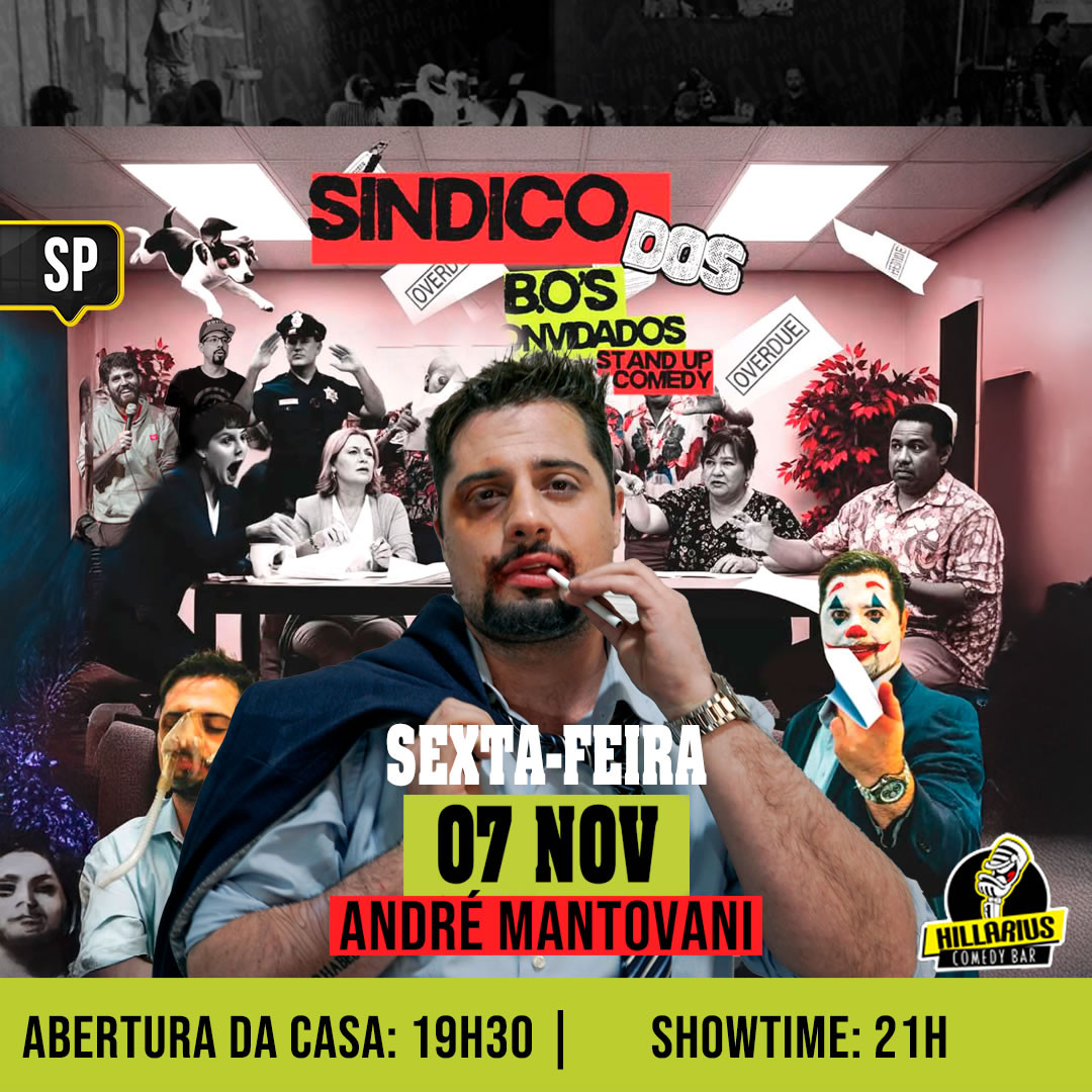 André Mantovani - Síndico dos B.Os