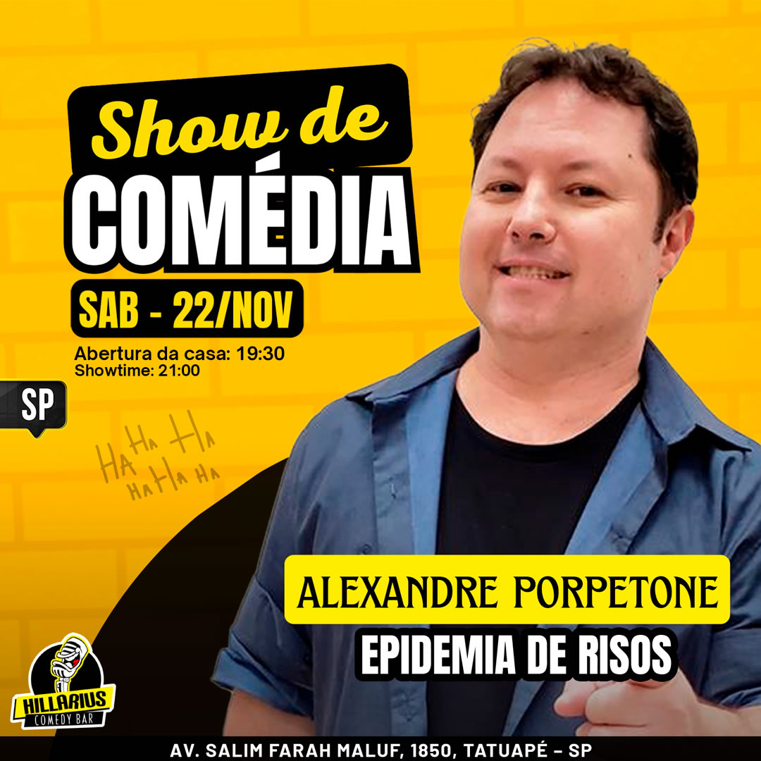 Alexandre Porpetone - Epidemia de Humor