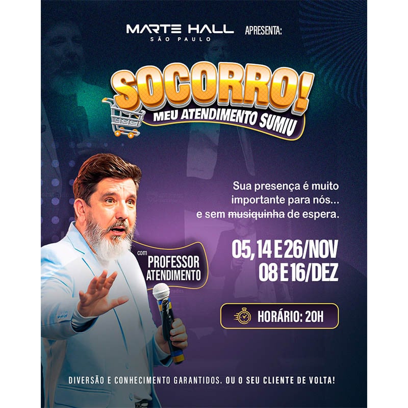 Professor Atendimento - SOCORRO! MEU ATENDIMENTO SUMIU