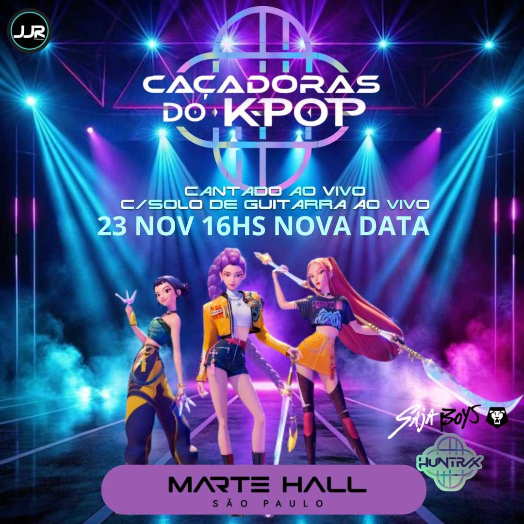 Caçadoras do K-Pop em São Paulo