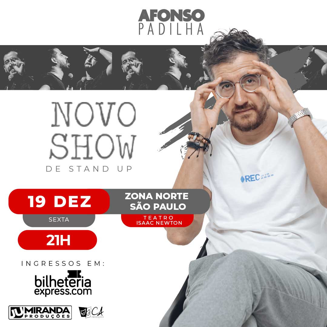 Afonso Padilha na Zona Norte - Novo Show