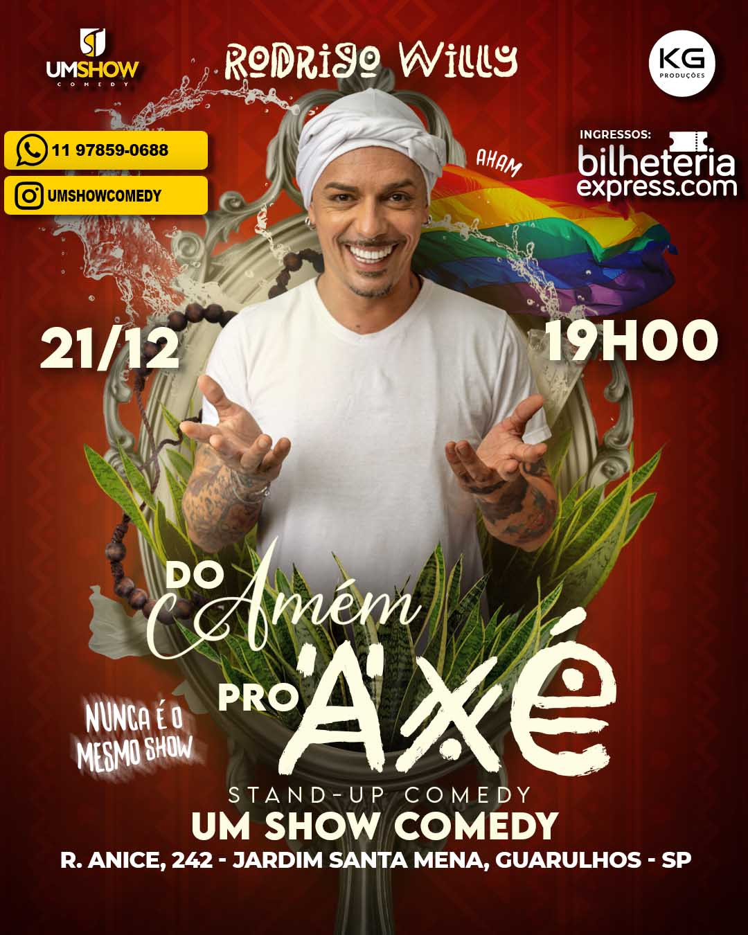 RODRIGO WILLY EM GUARULHOS