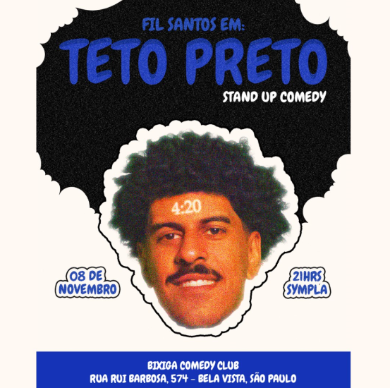 Fil Santos em Teto Preto Stand up Comedy