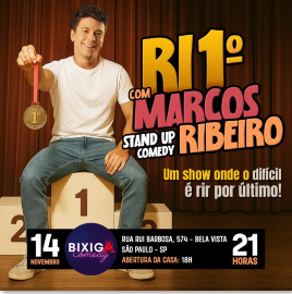 Ri Primeiro com Marcos Ribeiro - Stand Up Comedy