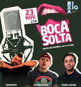 Boca Solta - Comédia Stand up no Bixiga Comedy