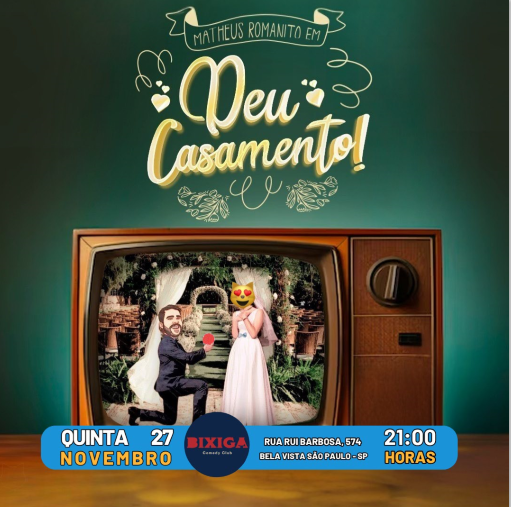 Matheus Romanito em Deu Casamento Stand Up Comedy