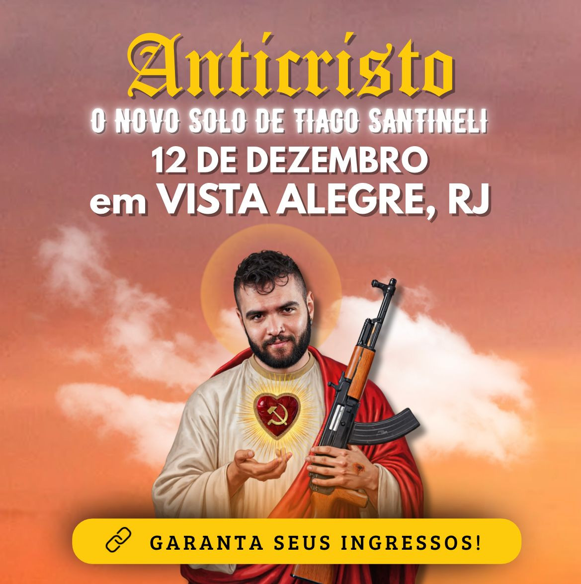 Anticristo - O Novo Solo de Tiago Santineli