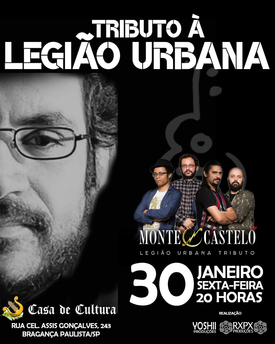 TRIBUTO À LEGIÃO URBANA - MONTE CASTELO