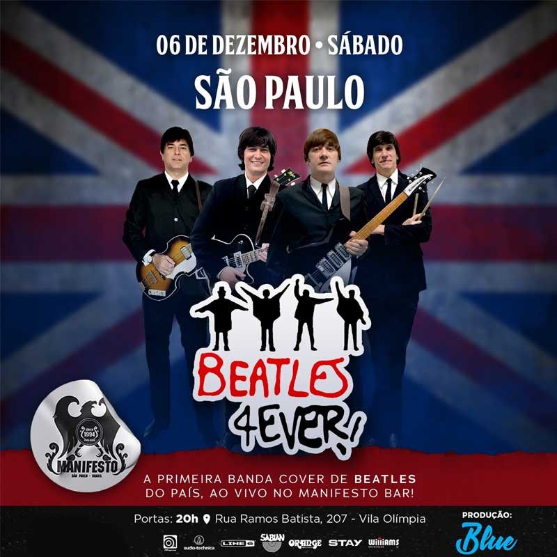Beatles 4ever em São Paulo