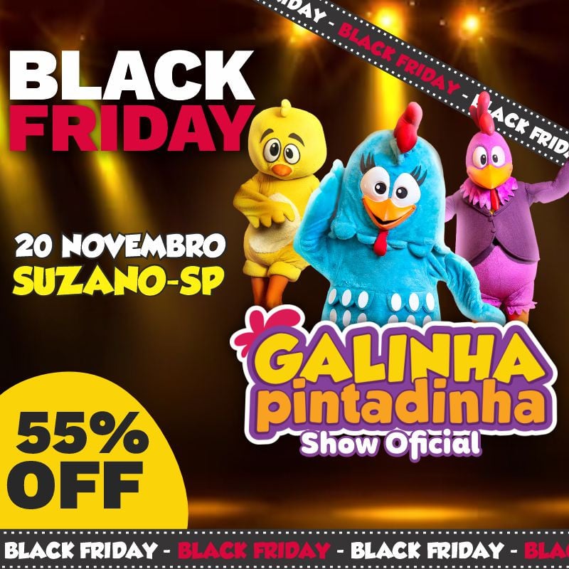 Galinha Pintadinha em Suzano