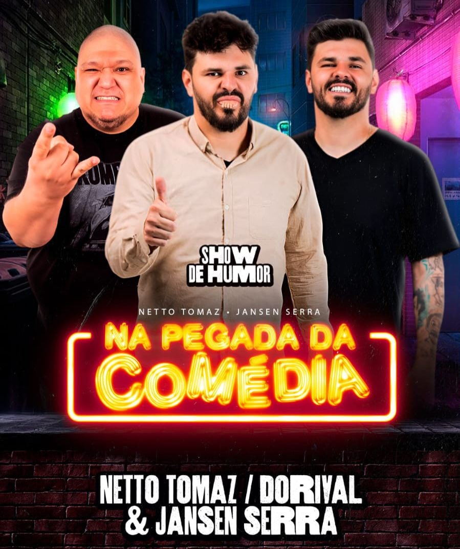 NETTO TOMAZ O DORIVAL E JANSE SERRA EM GUARULHOS