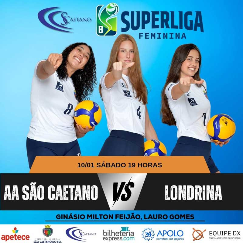 Jogo Superliga B Feminina de Vôlei - SCS X LONDRINA