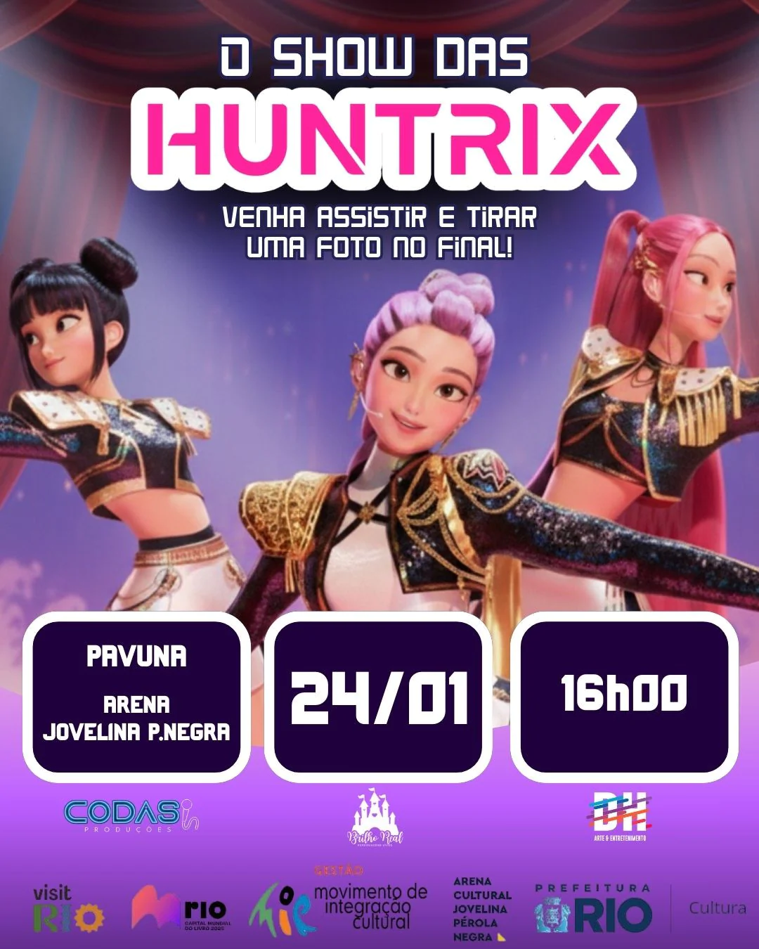 O Show das Huntrix:
