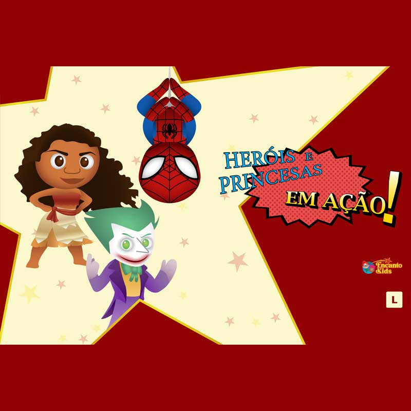 Heróis e Princesas em Ação - Festival de Férias