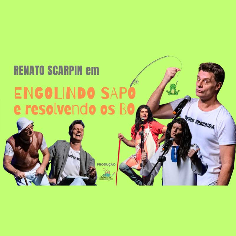 Engolindo Sapo e Resolvendo os B.O. - Comédia