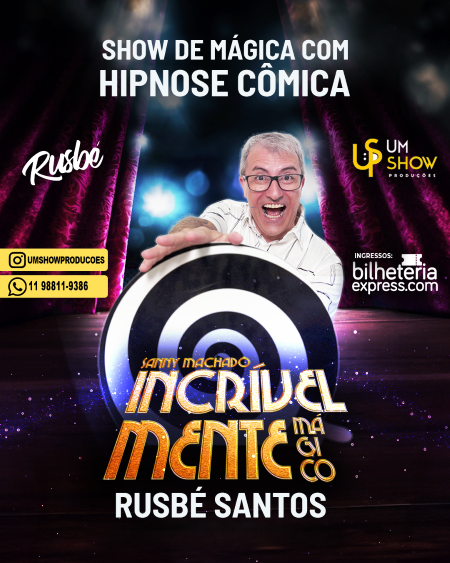 SANNY MACHADO HIPNOSE COMICA EM SANTOS