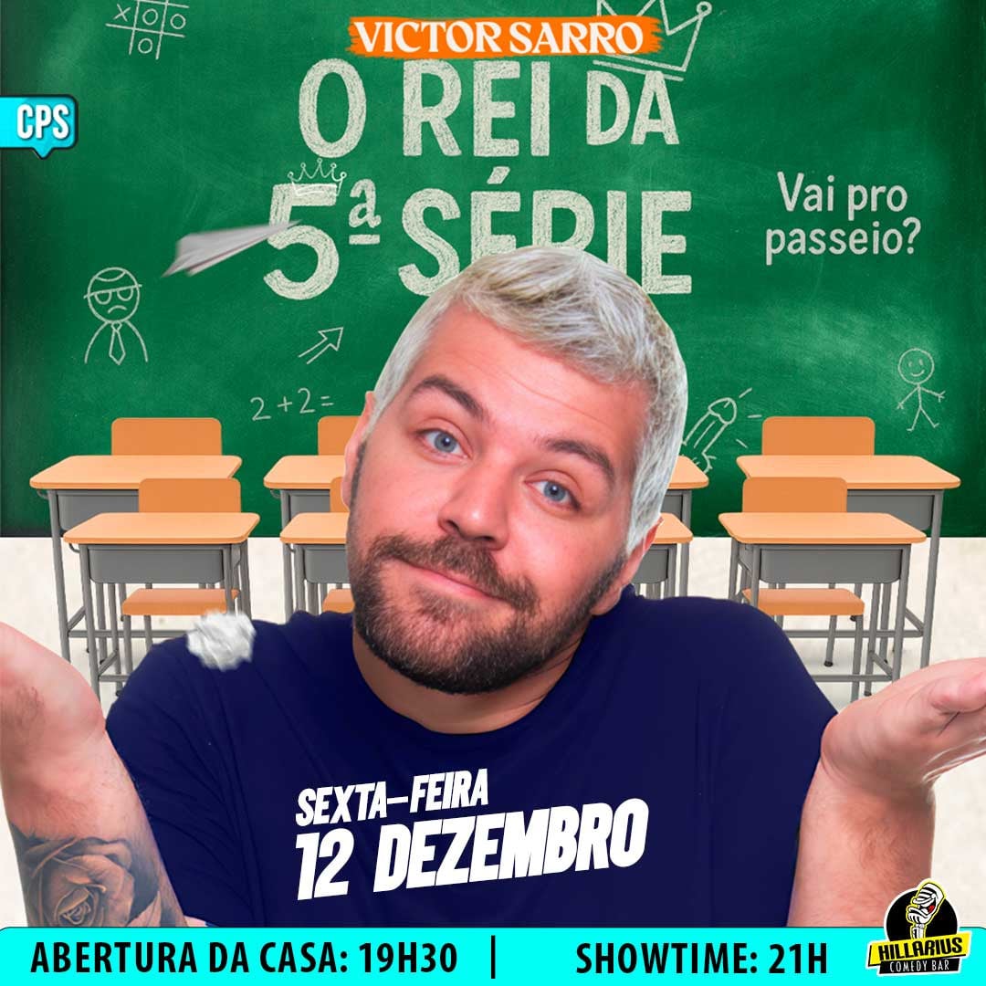 Victor Sarro em Campinas - O Rei da 5ª Série