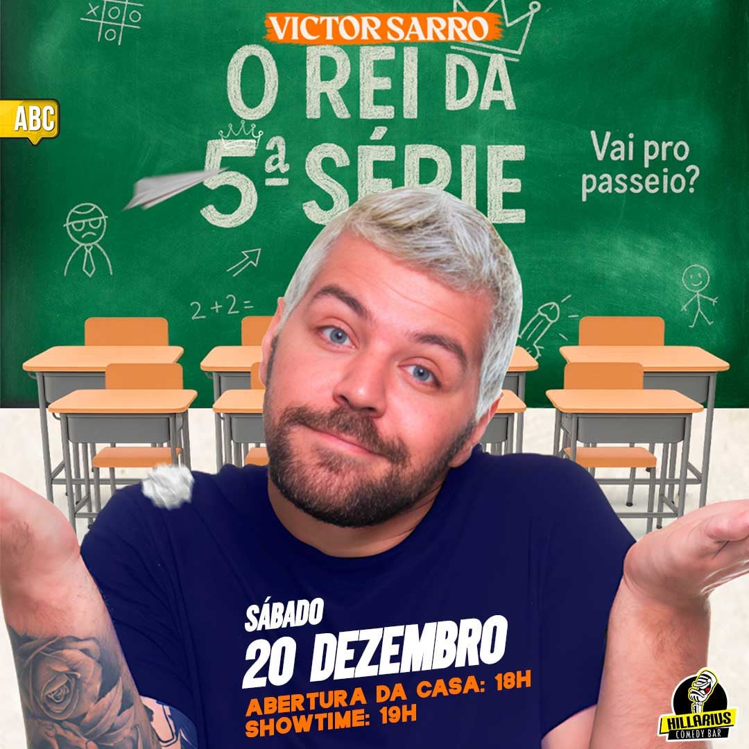 Victor Sarro em Santo André - O Rei da 5ª Série Stand Up Comedy