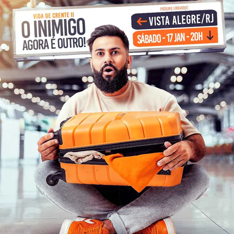 DOUGLAS DE LIMA NO RIO DE JANEIRO - O INIMIGO AGORA É OUTRO