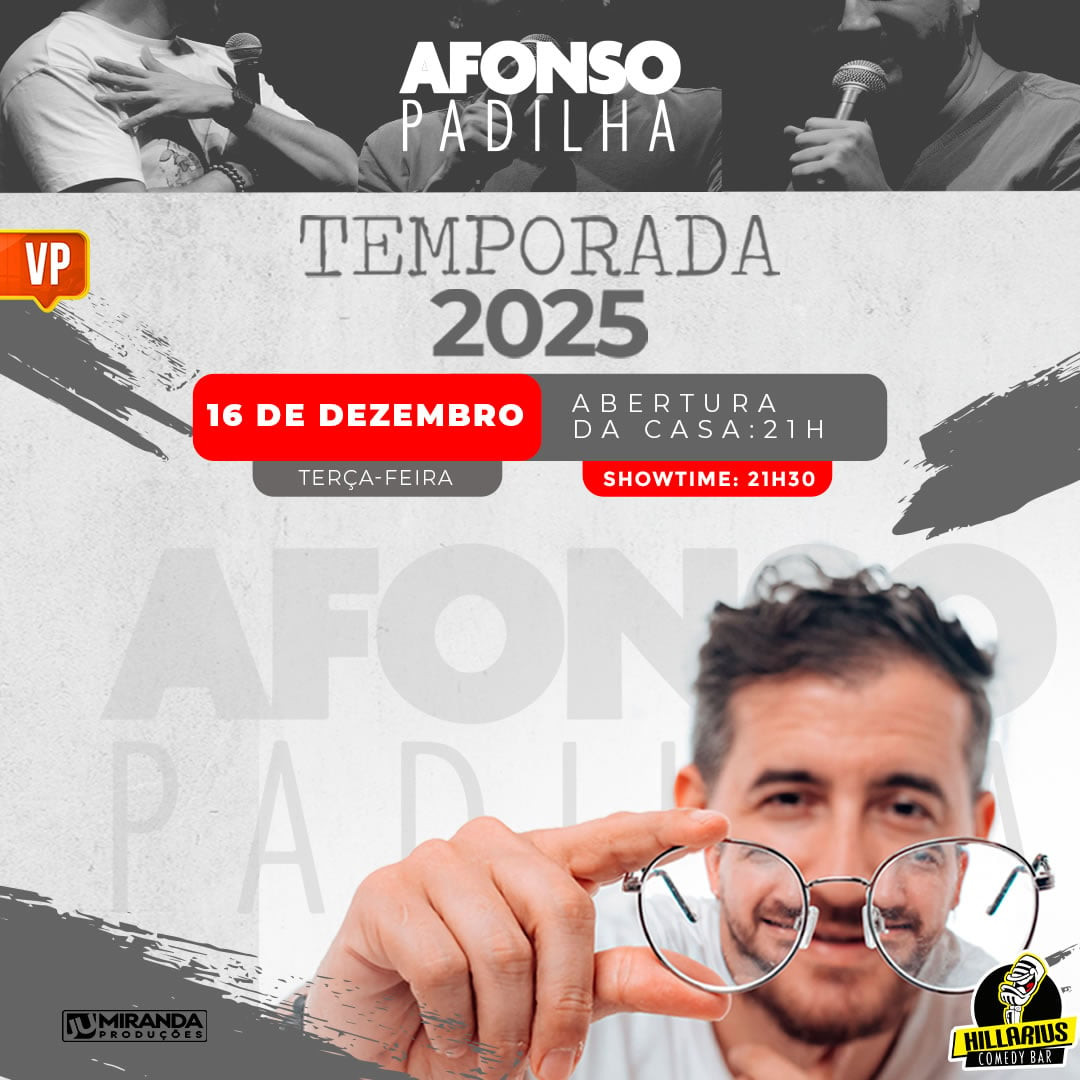 Afonso Padilha - Stand Up Comedy