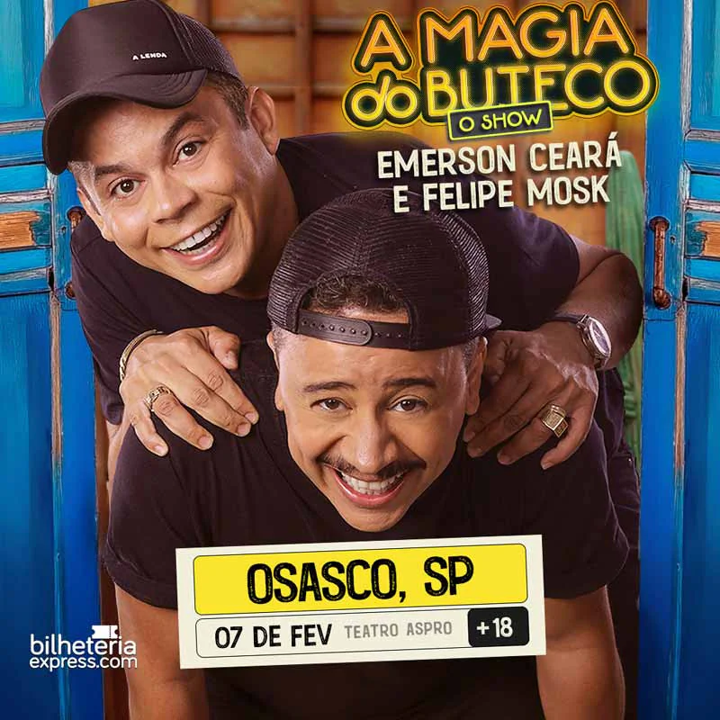 Emerson Ceará e Felipe Mosk em Osasco | A Magia do Buteco