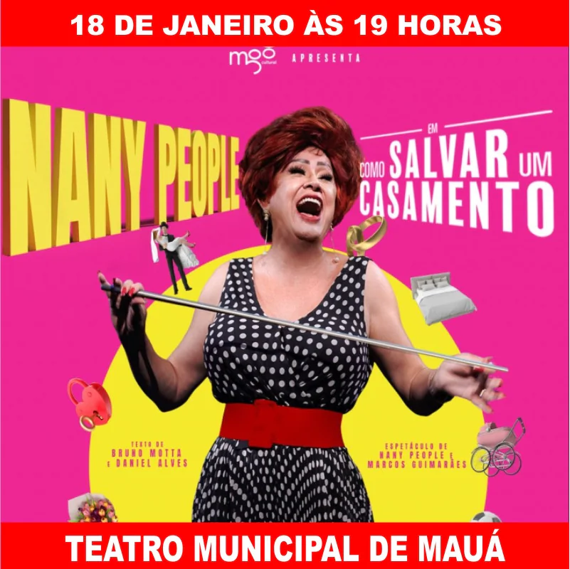 NANY PEOPLE EM MAUÁ - COMO SALVAR UM CASAMENTO