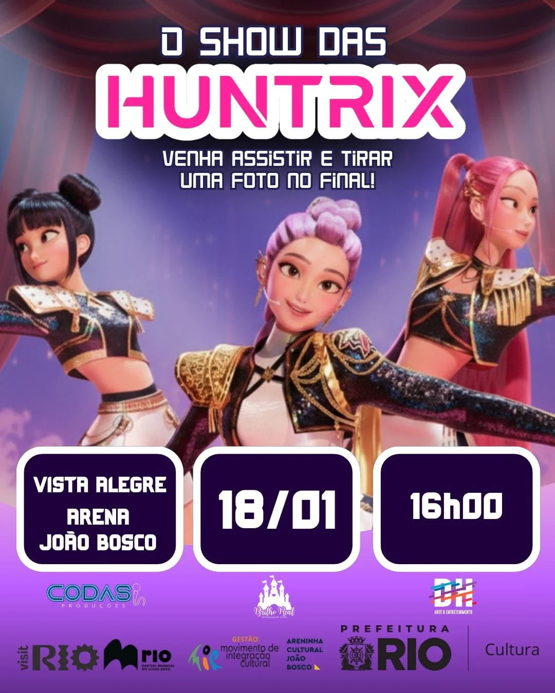 SHOW DAS HUNTRIX - K POP