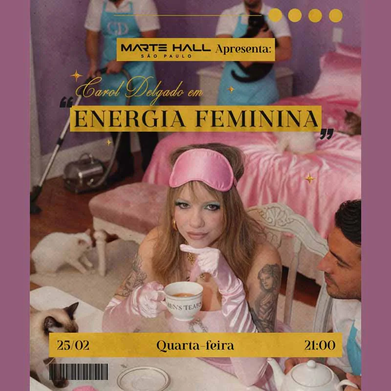 Carol Delgado em Energia Feminina