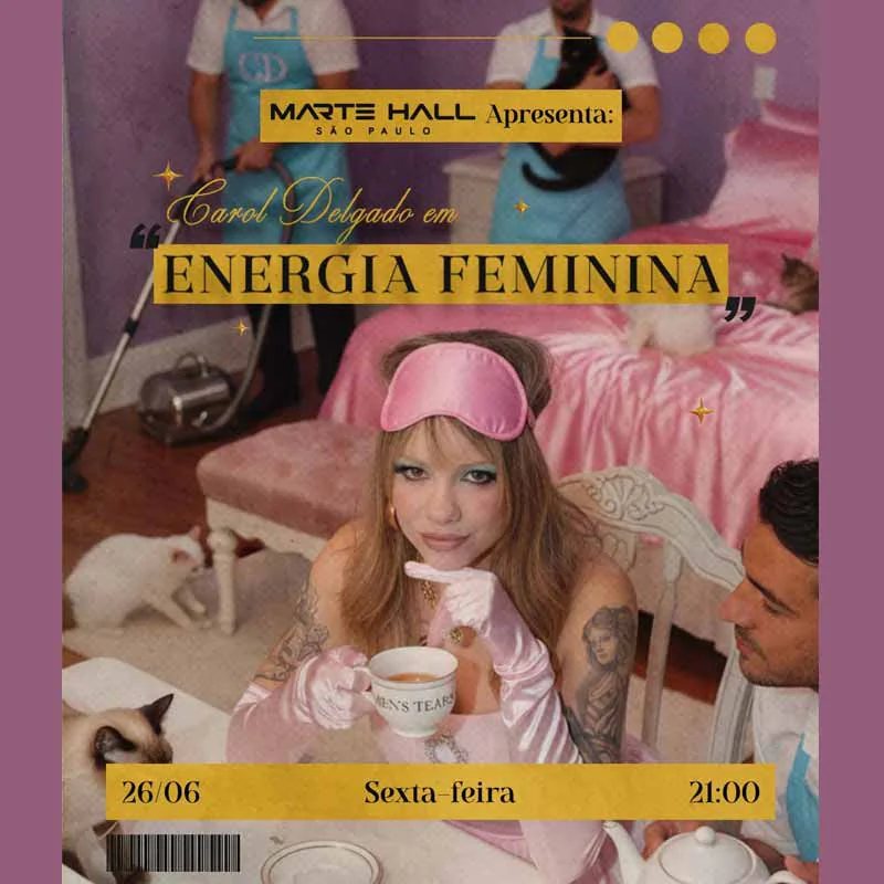 Carol Delgado em Energia Feminina