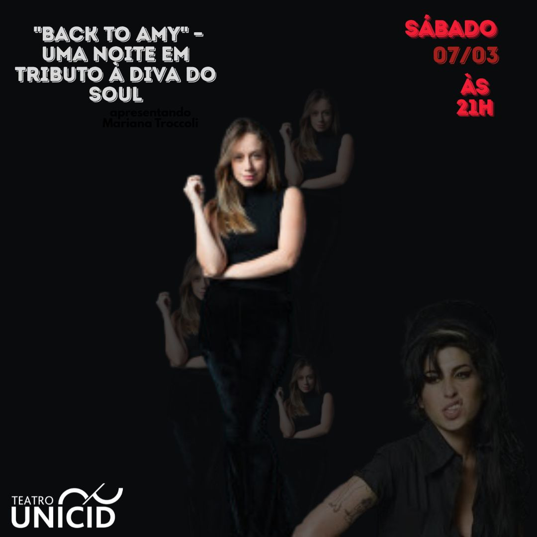 Back to Amy – Uma Noite em Tributo à Diva do Soul