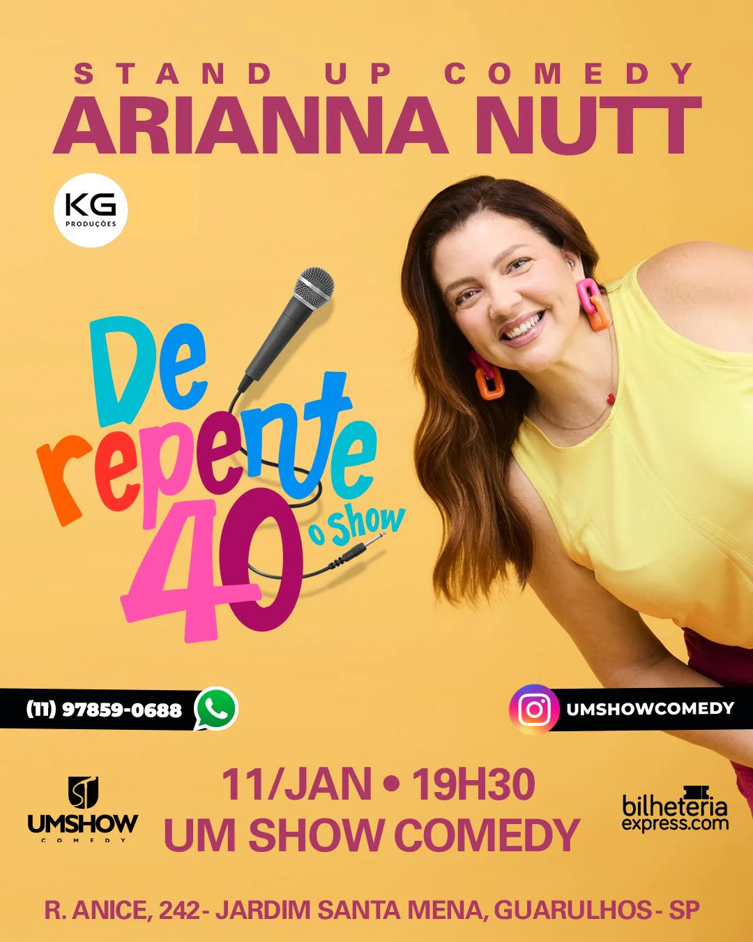 ARIANNA NUTT EM GUARULHOS