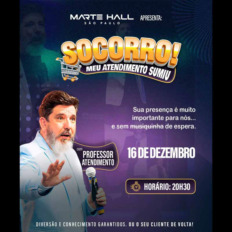 Professor Atendimento - SOCORRO! MEU ATENDIMENTO SUMIU