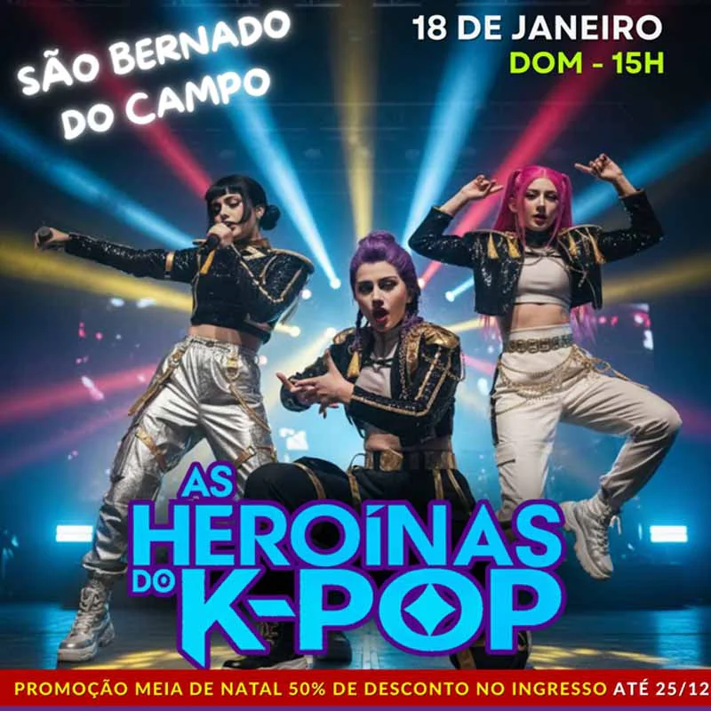 As Heroínas do K-POP em São Bernardo