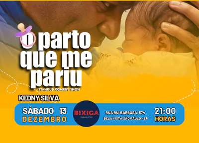 Kedny Silva em O Parto que me Pariu Stand Up Comedy