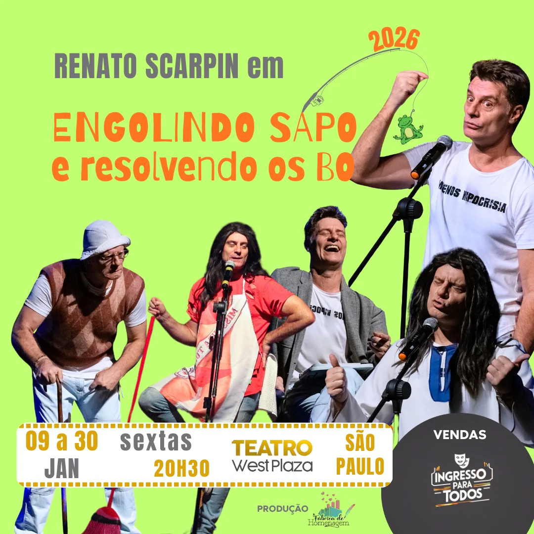 Engolindo Sapo e Resolvendo os B.O. - Comédia