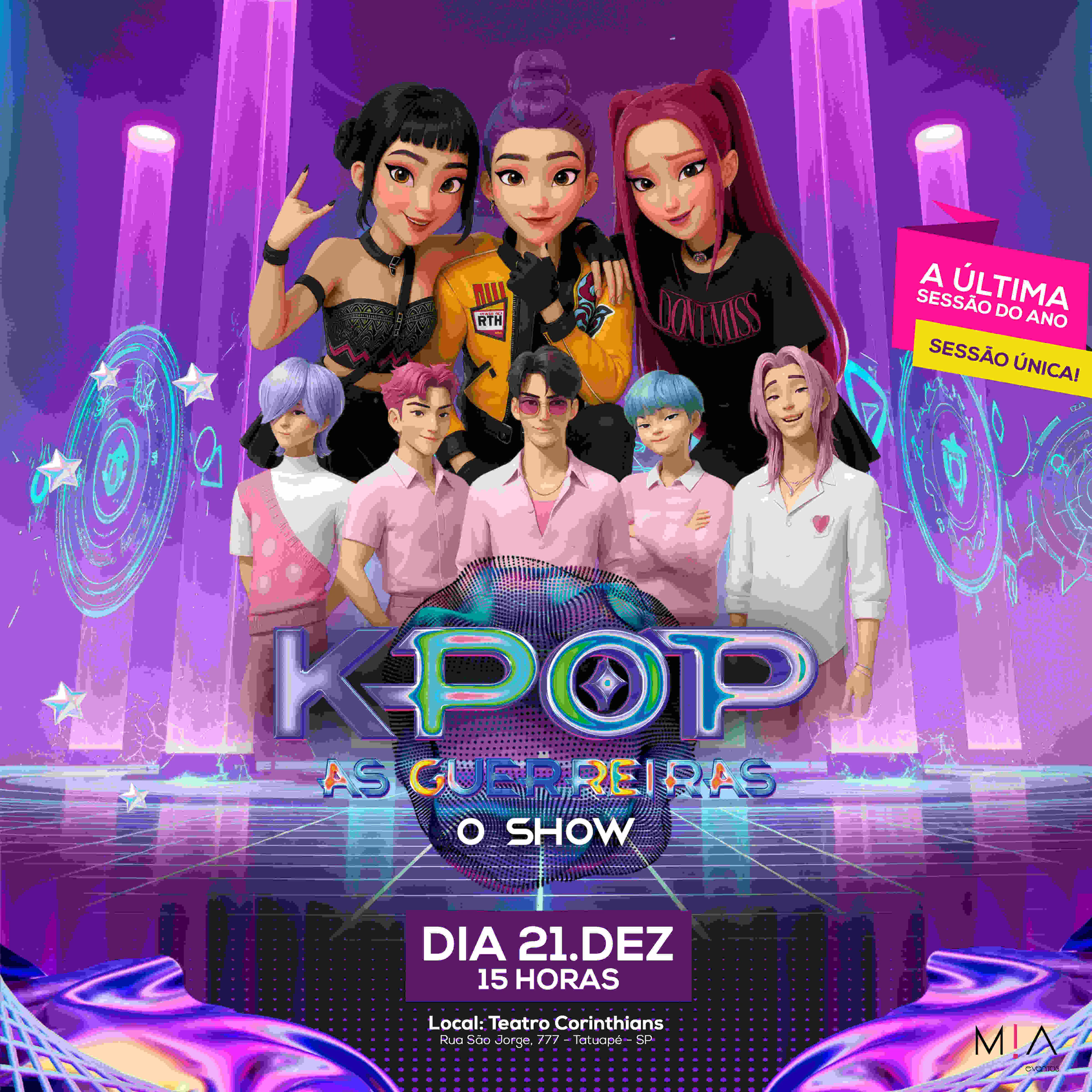 Kpop Guerreiras show