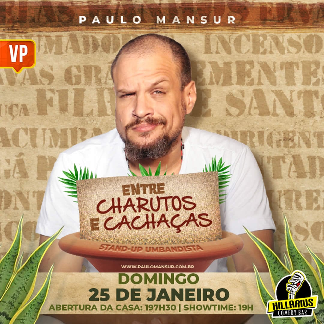 Paulo Mansur - Entre Charutos e Cachaças