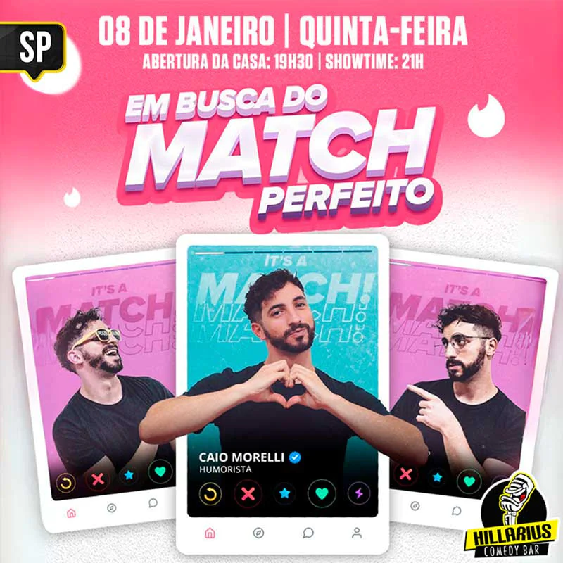 Caio Morelli - Em Busca do Match Perfeito