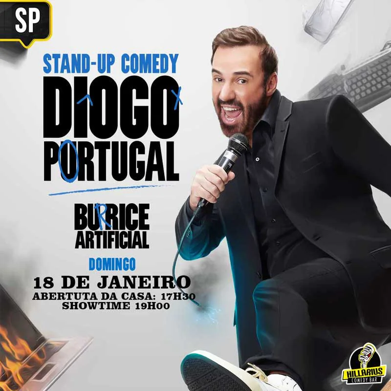 Diogo Portugal - Burrice Artificial Stand Up Comedy
