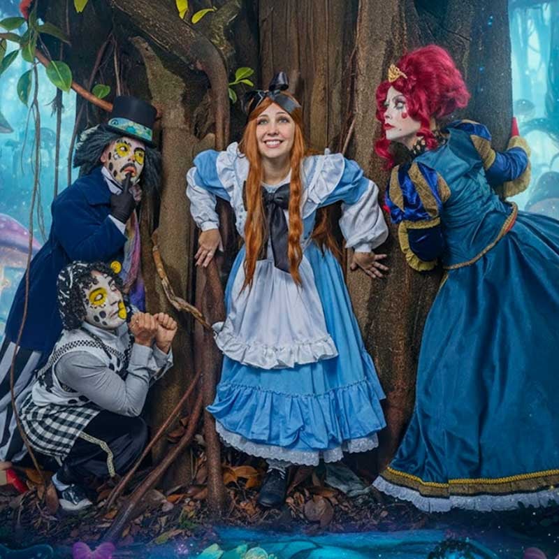 ALICE NO PAÍS DAS MARAVILHAS