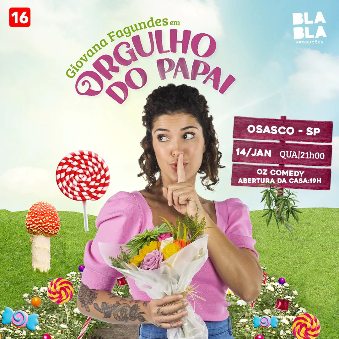 GIOVANA FAGUNDES EM OSASCO - ORGULHO DO PAPAI