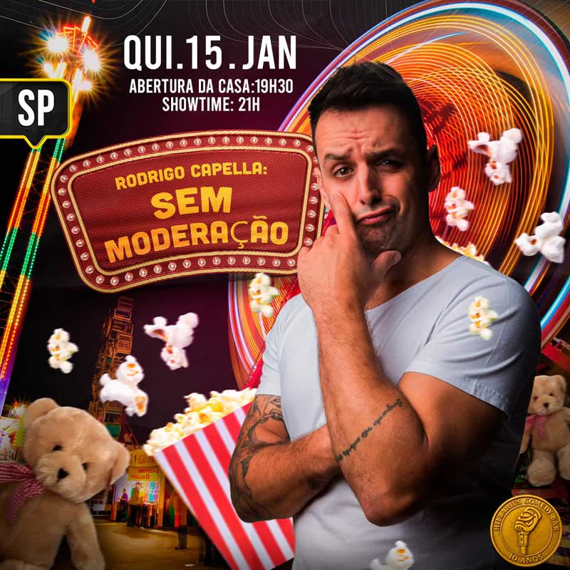 Rodrigo Capella - Stand Up Sem Moderação