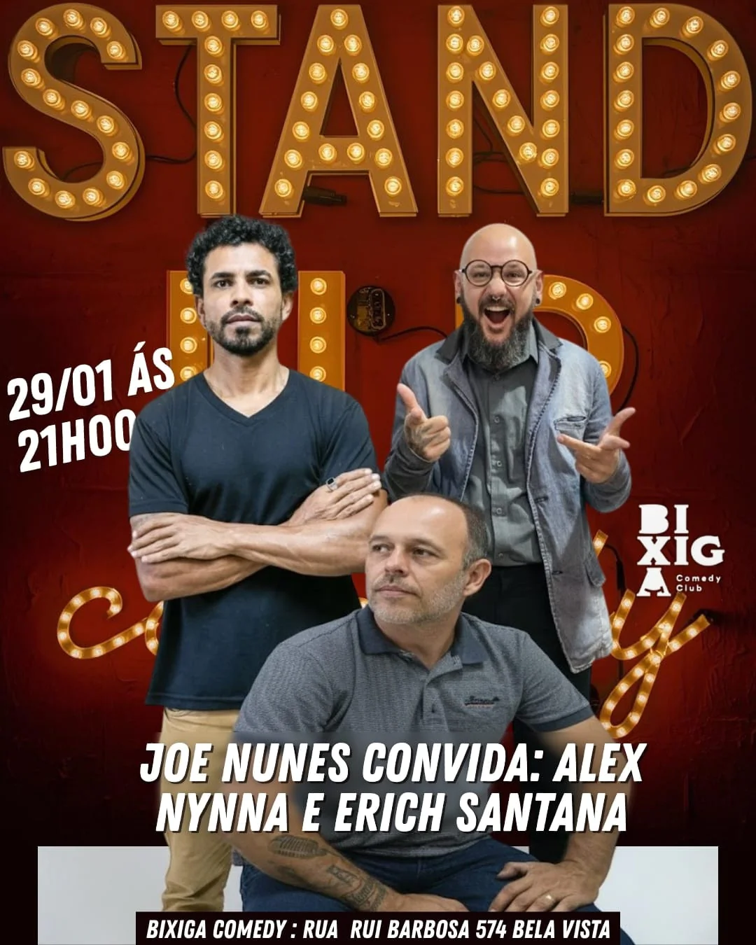 Joe Nunes Convida - Stand up Comedy 
