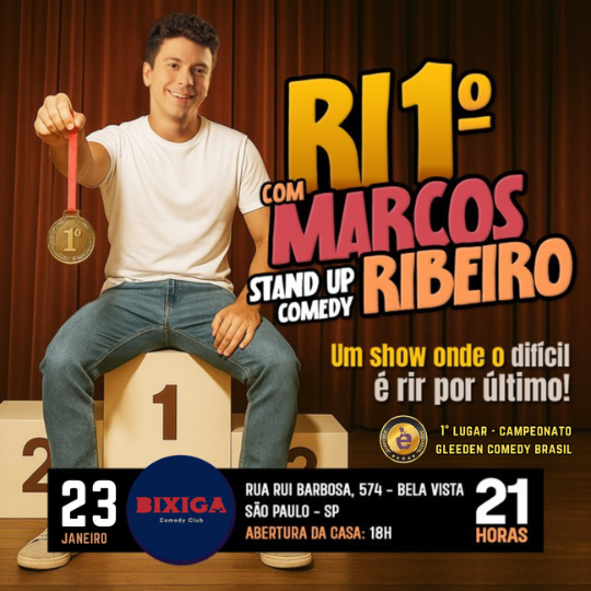 Ri Primeiro com Marcos Ribeiro - Stand Up Comedy 
