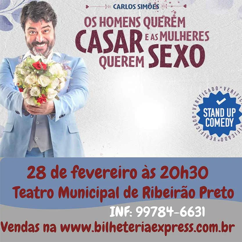 Os Homens querem Casar e as Mulheres querem Sexo